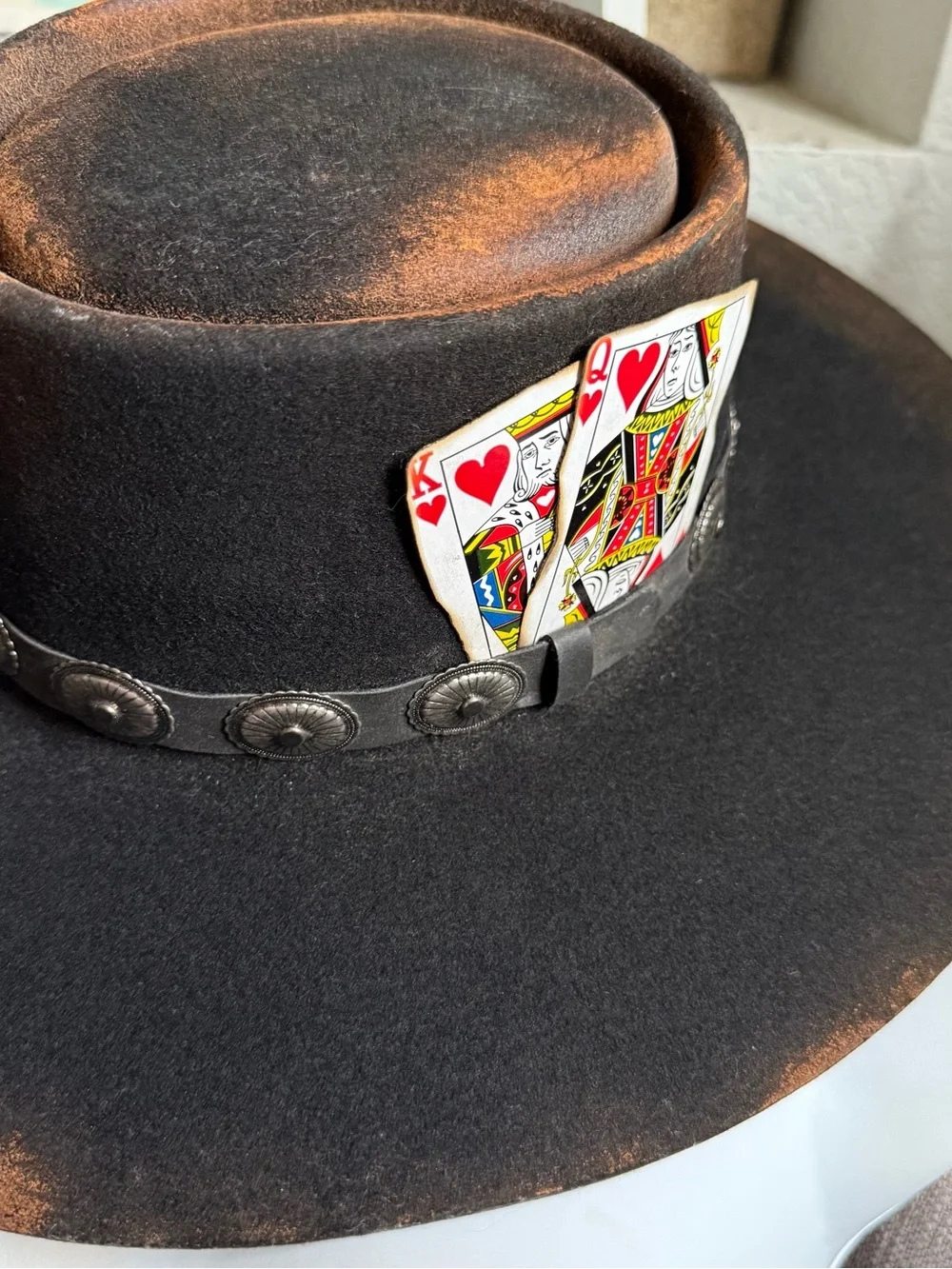 Charlie 1 Horse High Desert Distressed Black Western Cowboy Hat Small